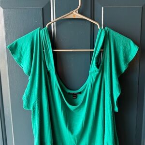 Lane Bryant Teal Women's Blouse